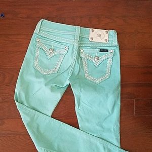 Mint Miss Me jeans 26x30